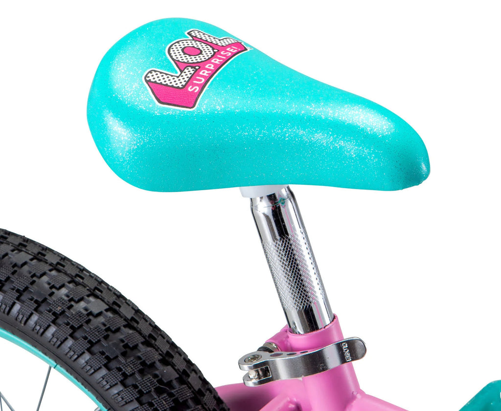 16-inch Pink Kids Bike E2437