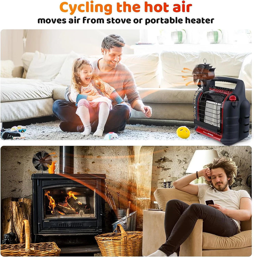 Wood Stove Fan with Bracket Y96186