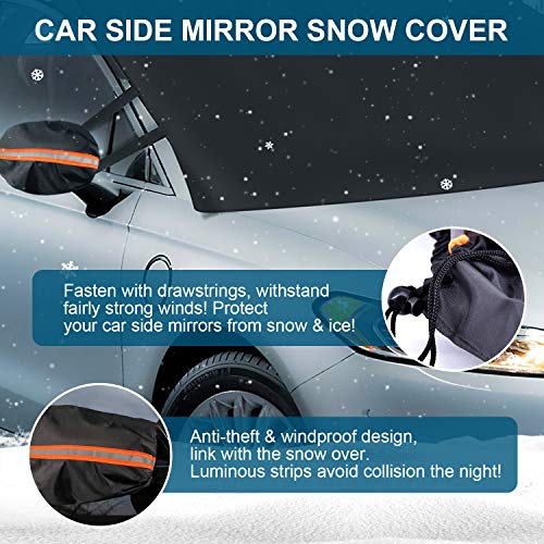 Magnetic Windshield Snow Ice Cover Q84937
