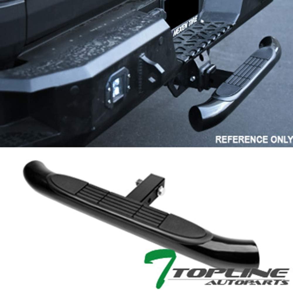 Black Trailer Tow Hitch Step Bar Bumper Guard Pack of 2 I526