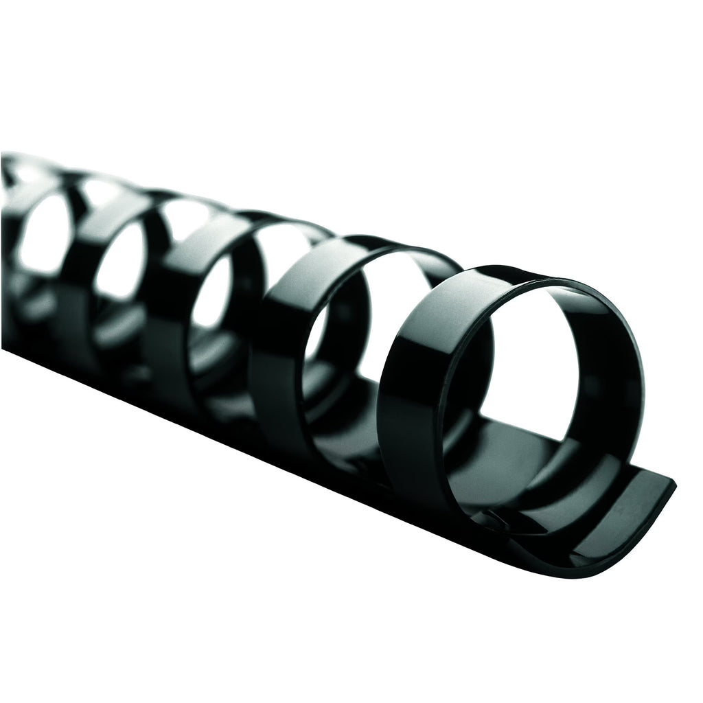 Black Binding Spines, 1 1/2", 330 Sheets, 100 Pk H5655