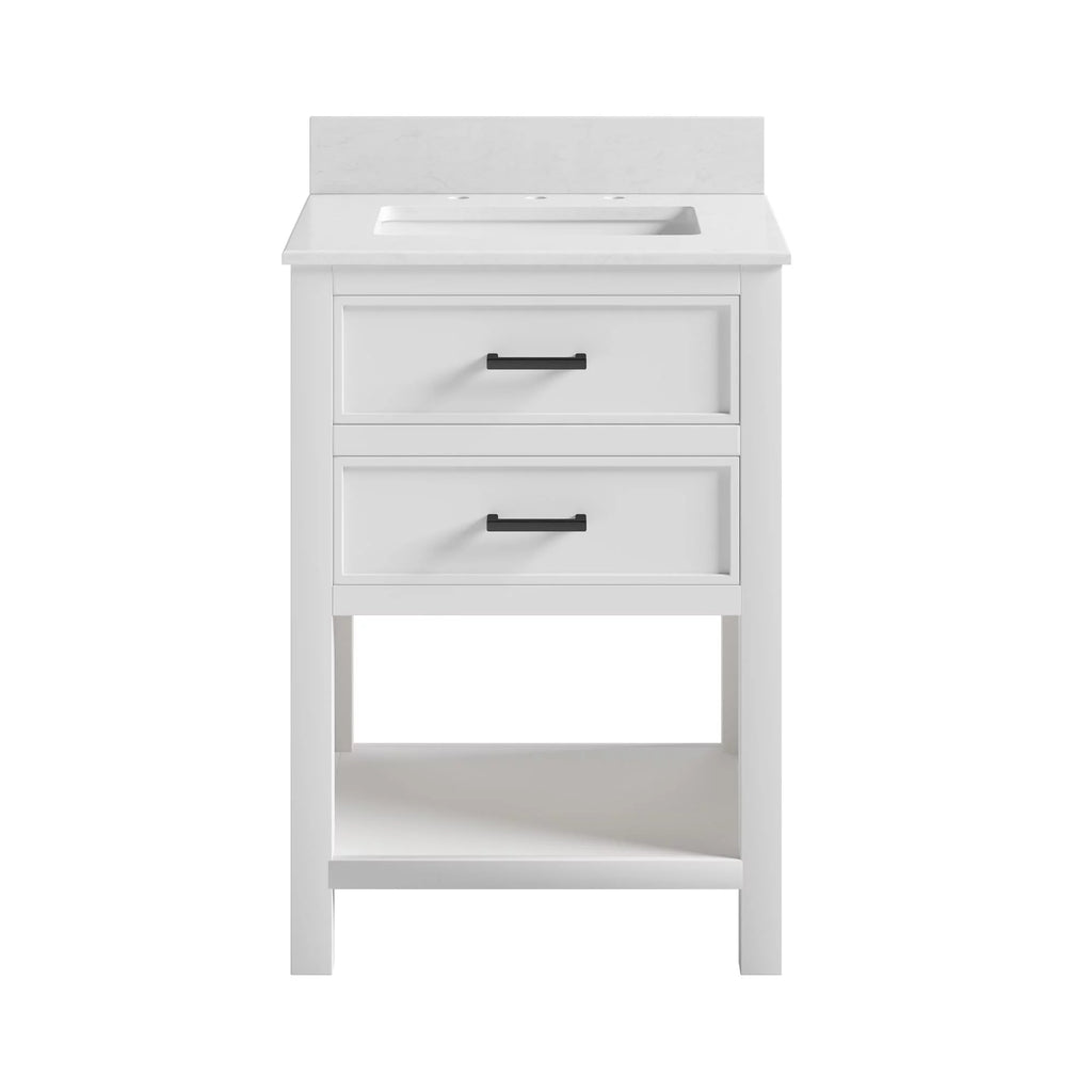24 Inch Bathroom Vanity with Ceramic Sink X12194