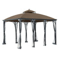 Nutmeg Replacement Canopy Top Cover for Somerset Gazebo G166386