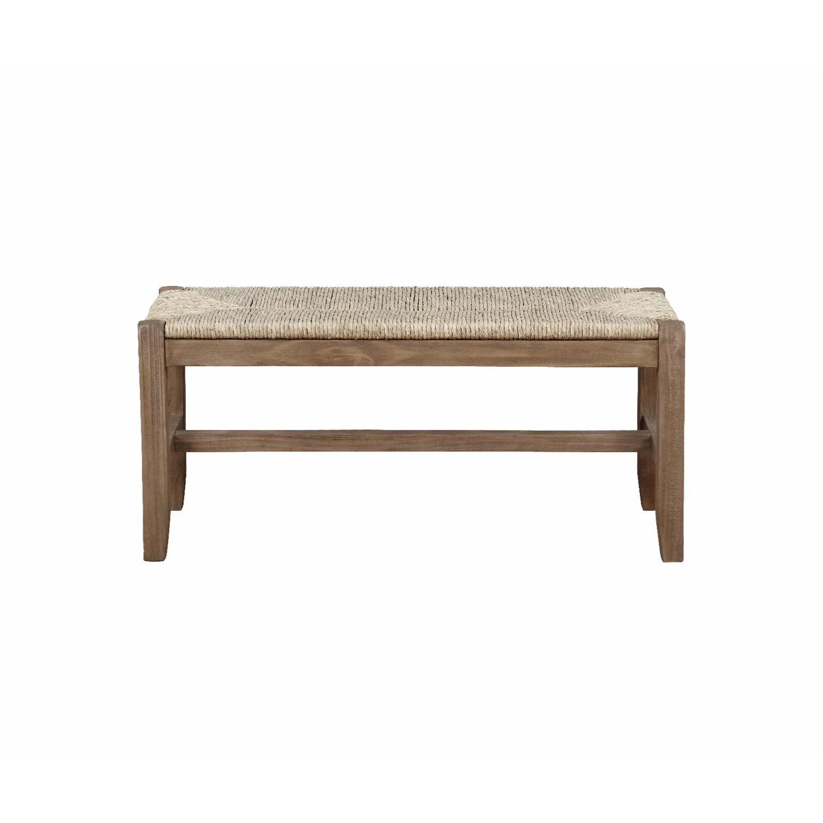 Gray Modern Wood Dining Table with Two Benches V514866