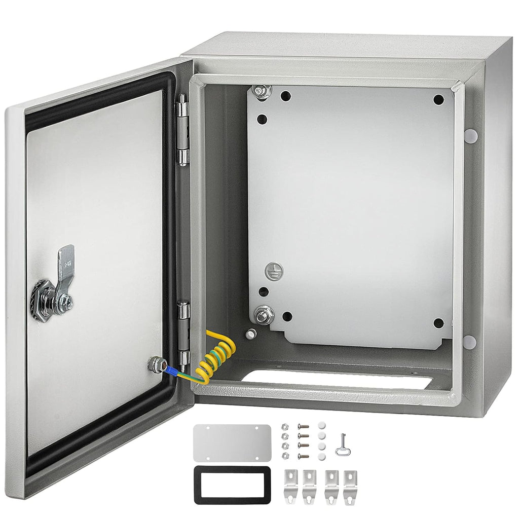 NEMA 4X Steel Electrical Enclosure 12'' x 10'' x 6'' Z5292