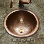 Antique Copper Undermount Lavatory Sink K111