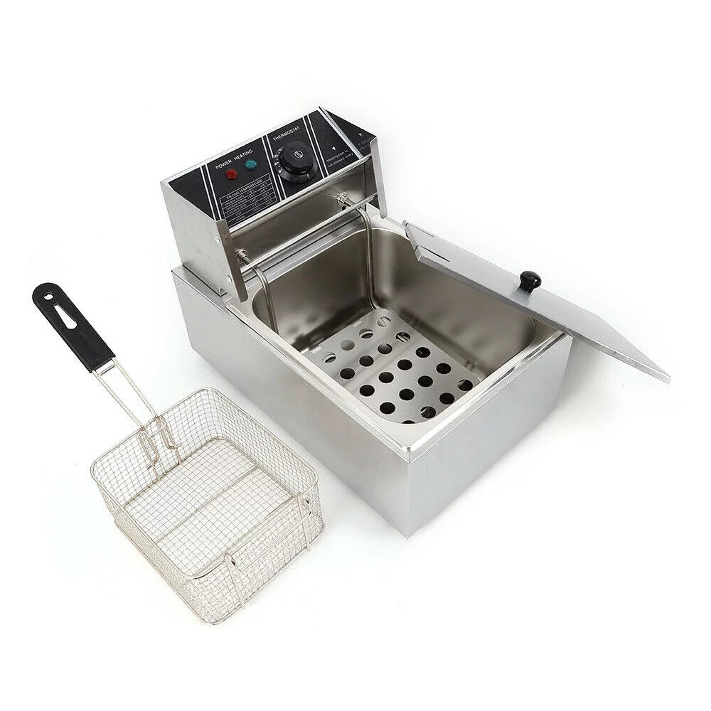 2500W 6L Stainless Steel Electric Deep Fryer N7557
