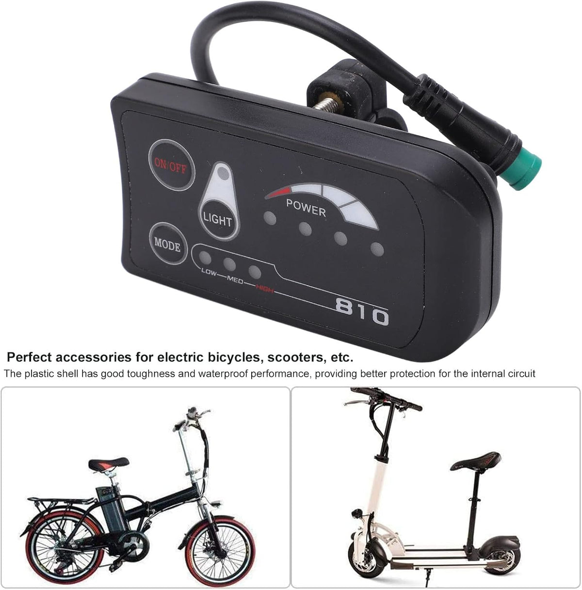 Electric Bike LED Display Panel A3703