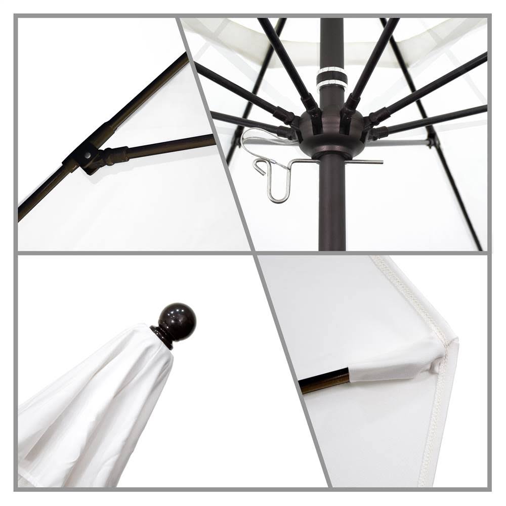 White Market Umbrella L3845