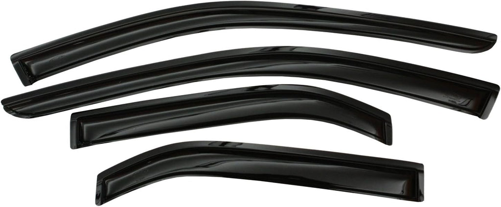 4-Piece Dark Smoke Side Window Deflector M646