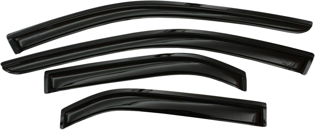 4-Piece Dark Smoke Side Window Deflector M646