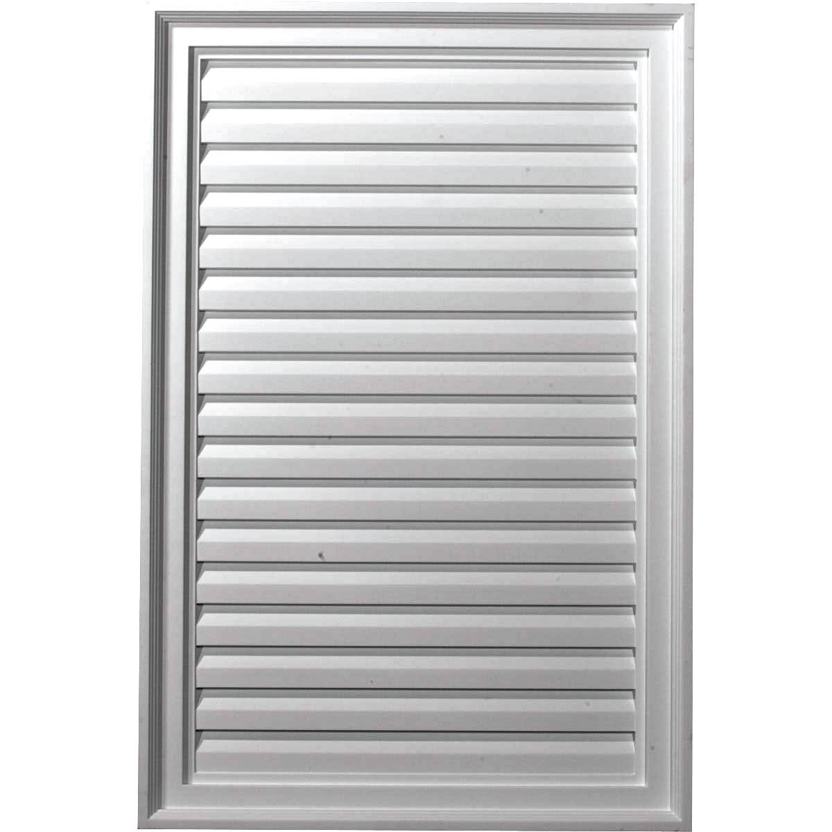 Vertical Urethane Gable Vent Louver N334