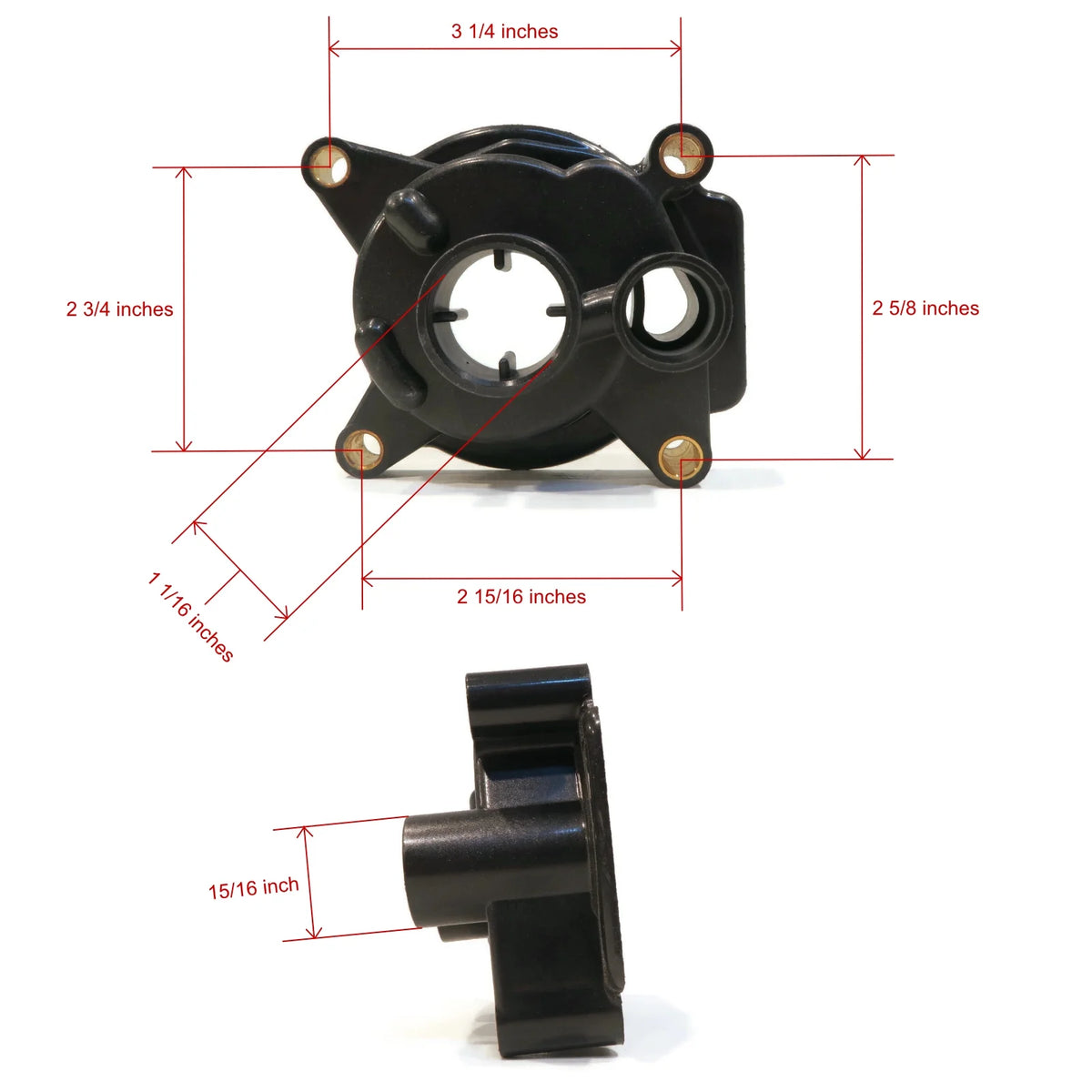 Water Pump Impeller Kit for 60 HP Outboard Boat T845