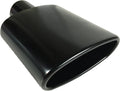 Black Powder Coated Stainless Steel Exhaust Tip Pack of 2 L50123