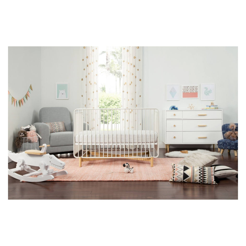 Metal Crib with Toddler Bed Conversion Kit Y8226