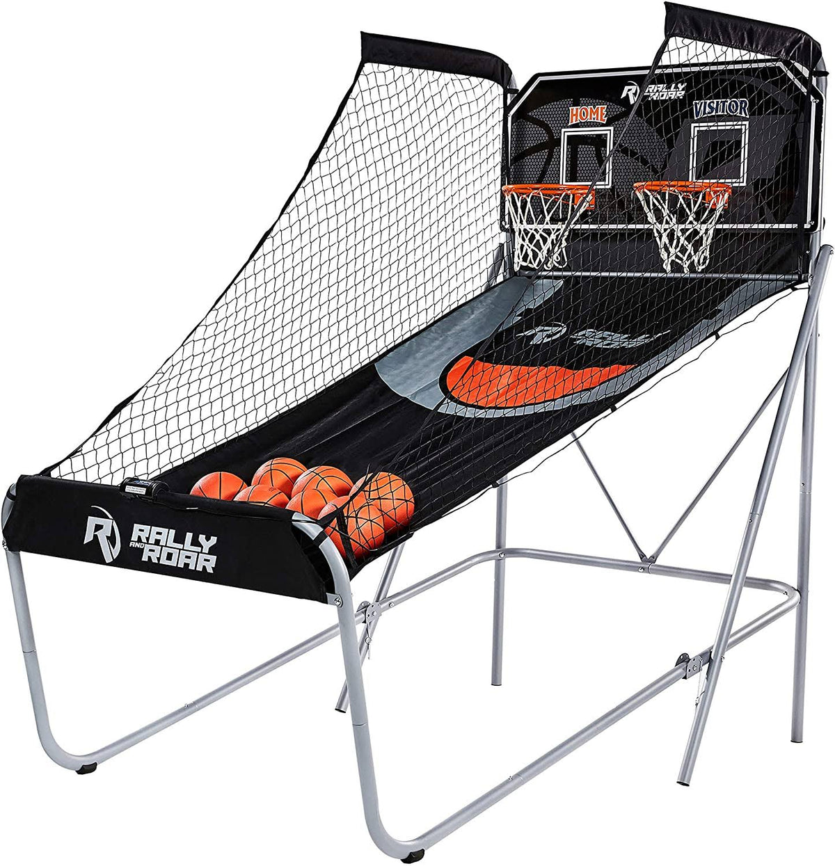 Basketball Arcade Game with LED Lights and Scorer Y58907