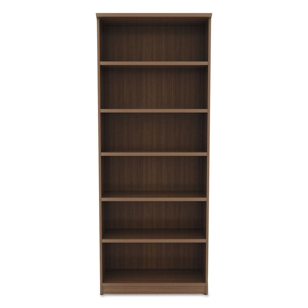 Six-Shelf Espresso Bookcase F263