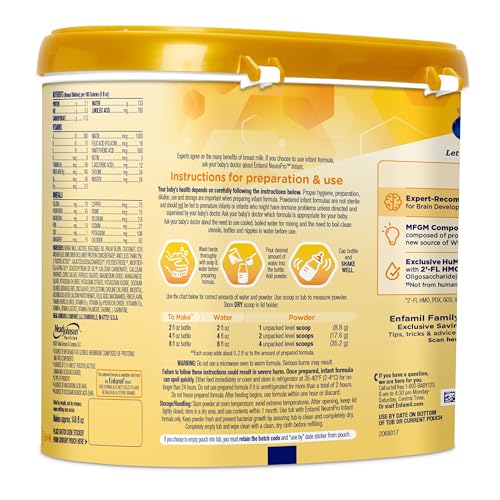 124.2 oz Milk-Based Baby Formula M833876