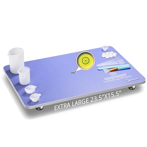 Extra Large Adjustable Leveling Table for Epoxy Resin (Blue) M286