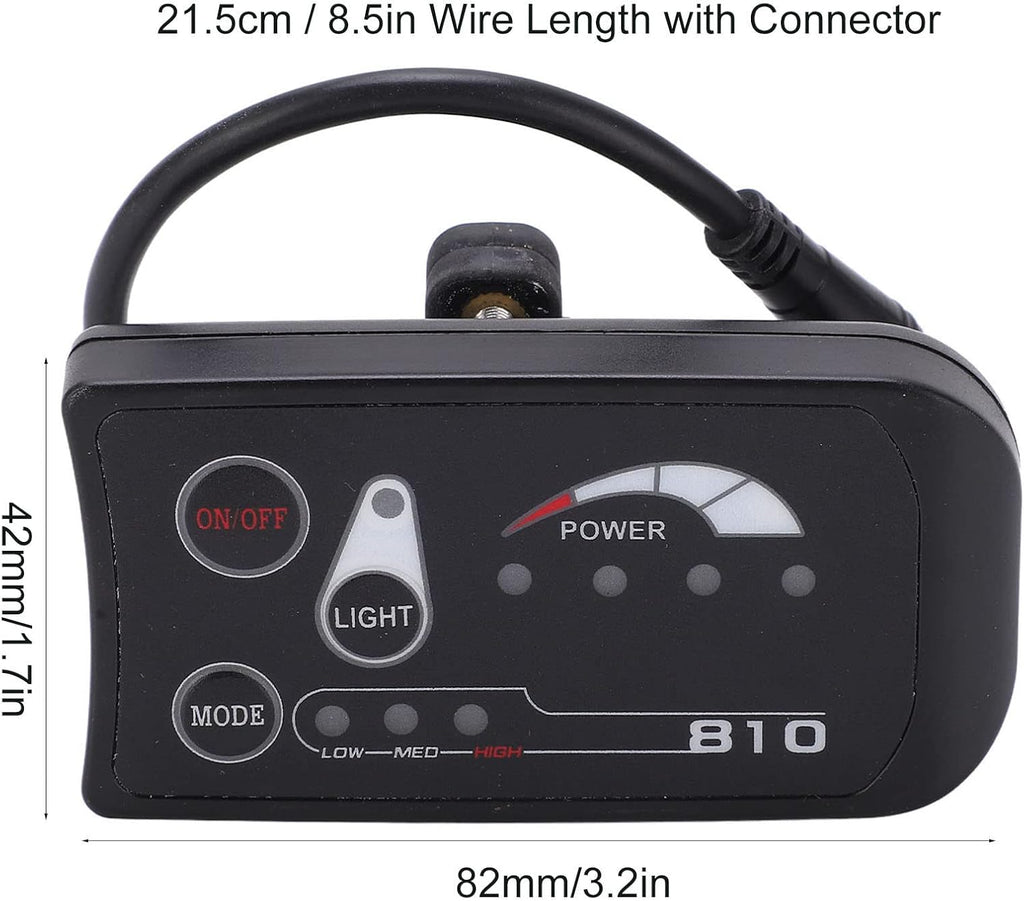 Electric Bike LED Display Panel A3703