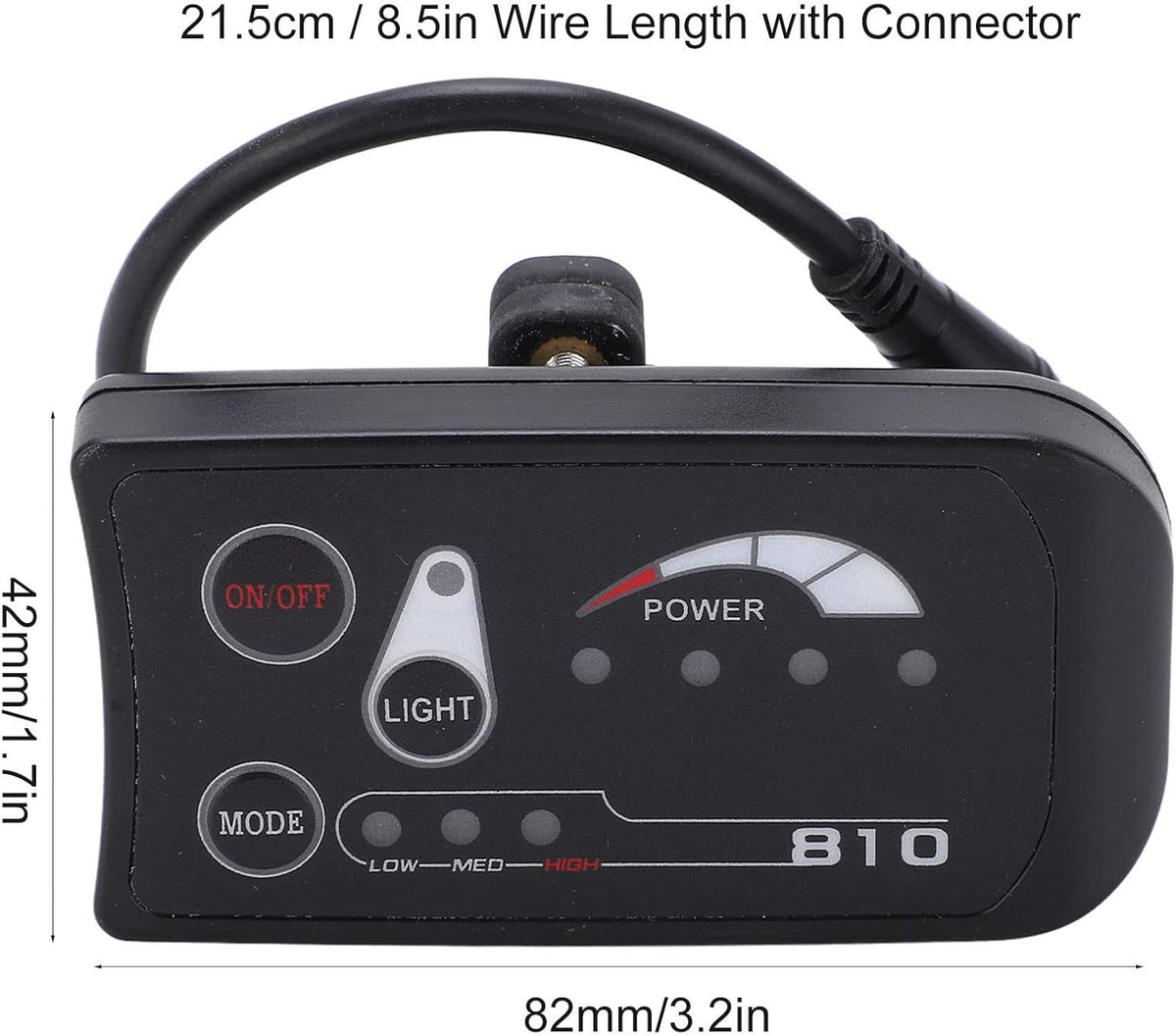 Electric Bike LED Display Panel A3703