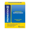 Hemorrhoid Symptom Treatment Suppositories 12 Count 2 Pack F858238