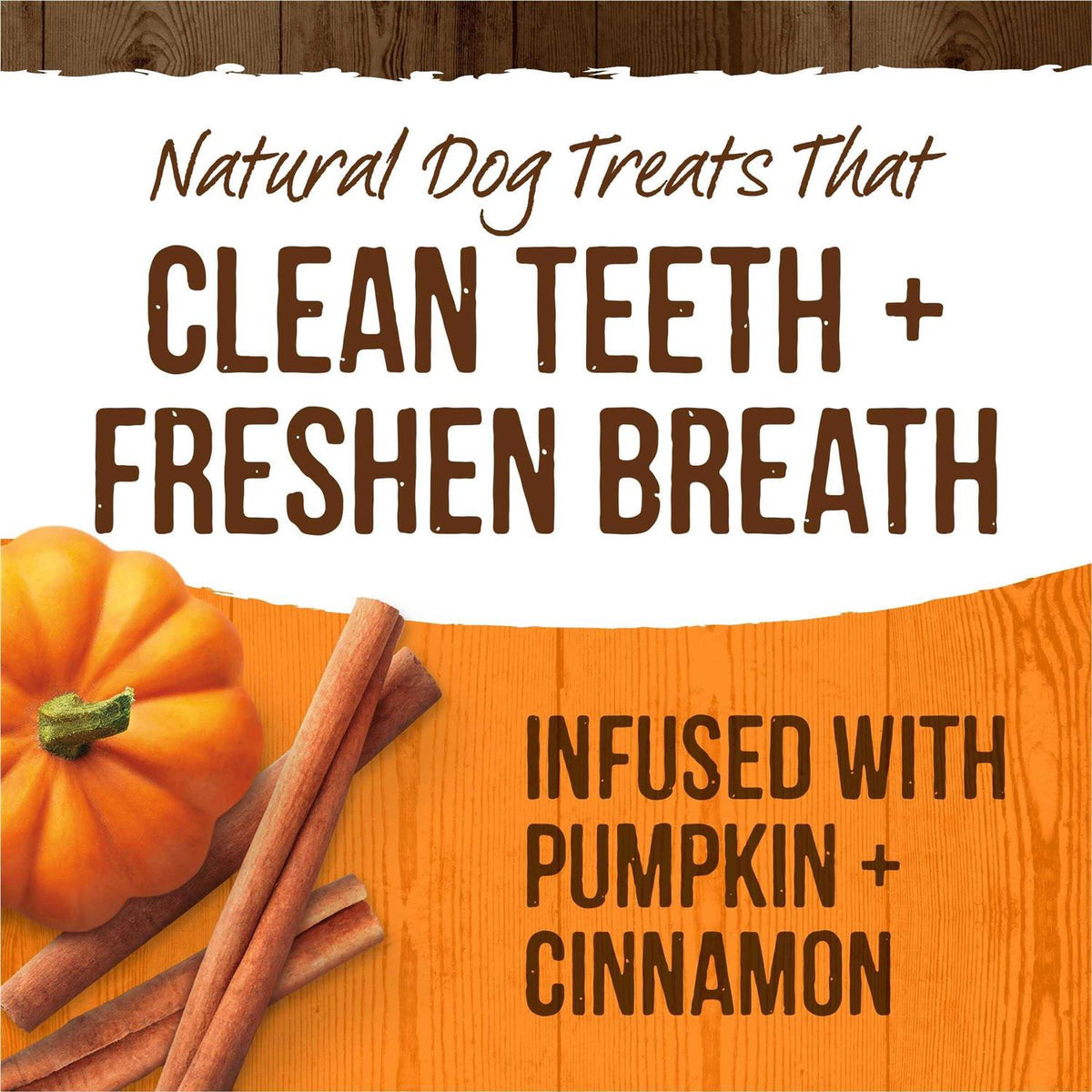 Fresh Kisses Pumpkin Cinnamon Dog Treats F8785