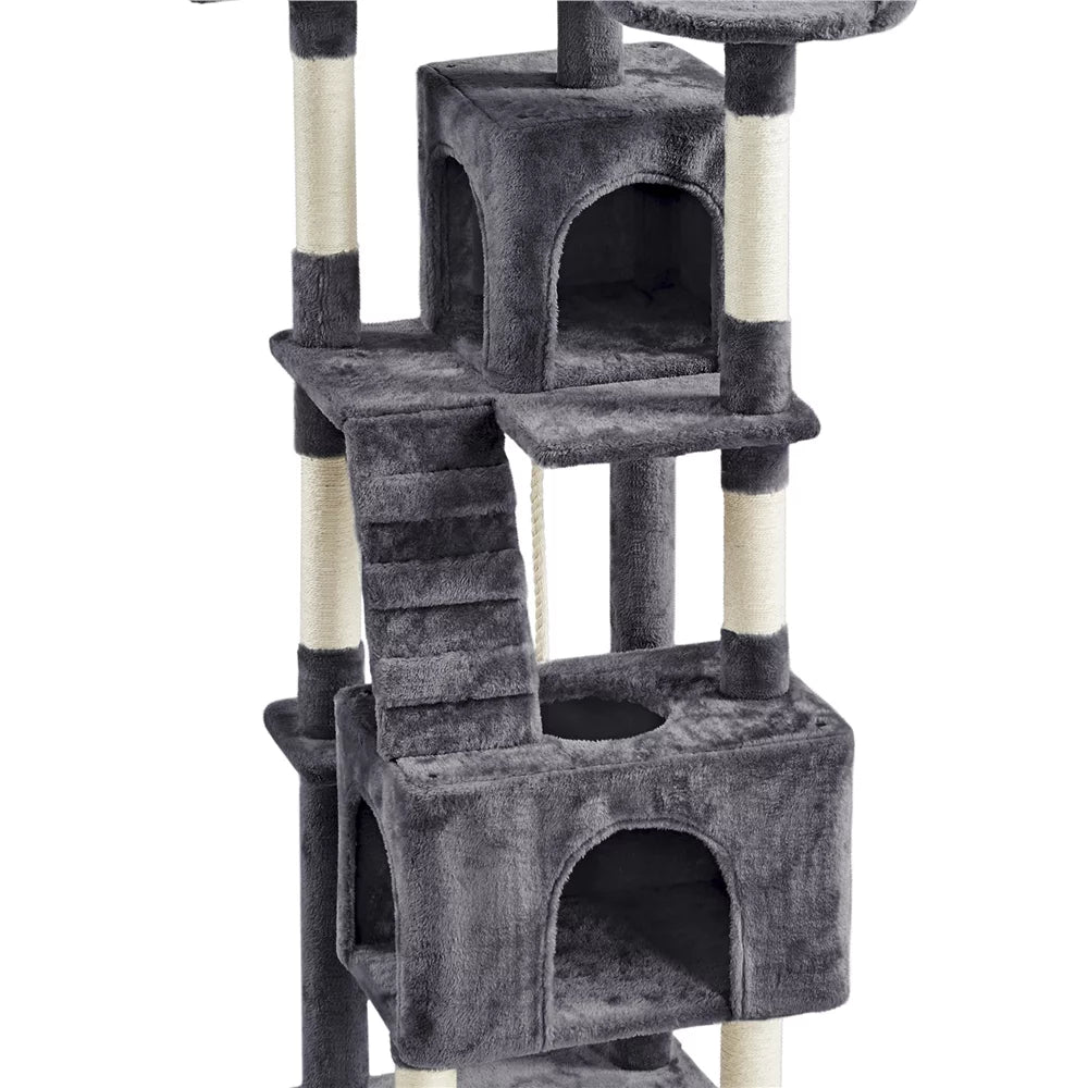 72'' Multi Level Cat Tree with Condos & Scratching Post S6923