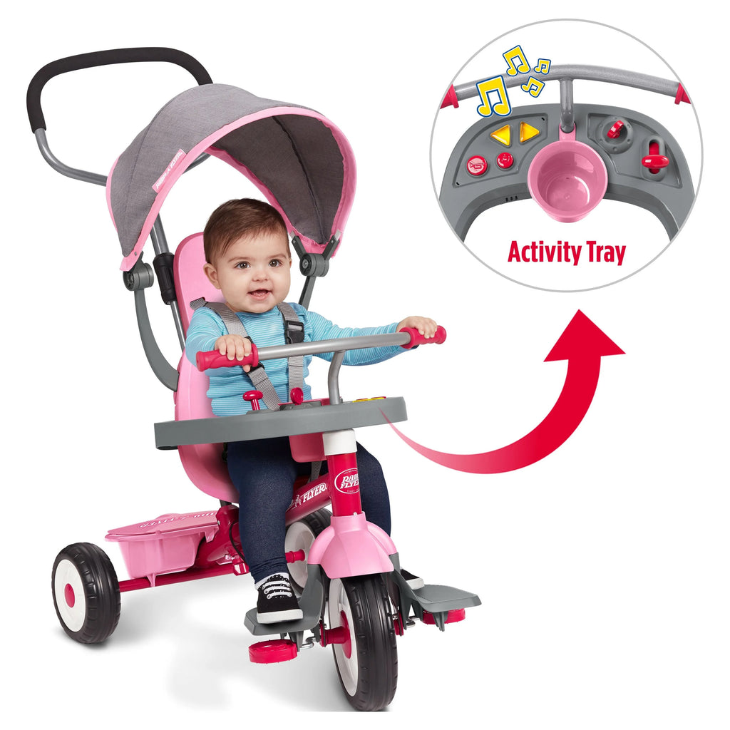 Red & Gray Convertible Tricycle M271780