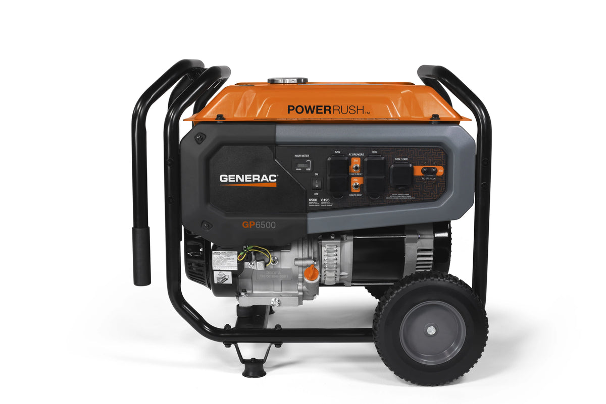 6500 Watt Gas Powered Portable Generator V61311