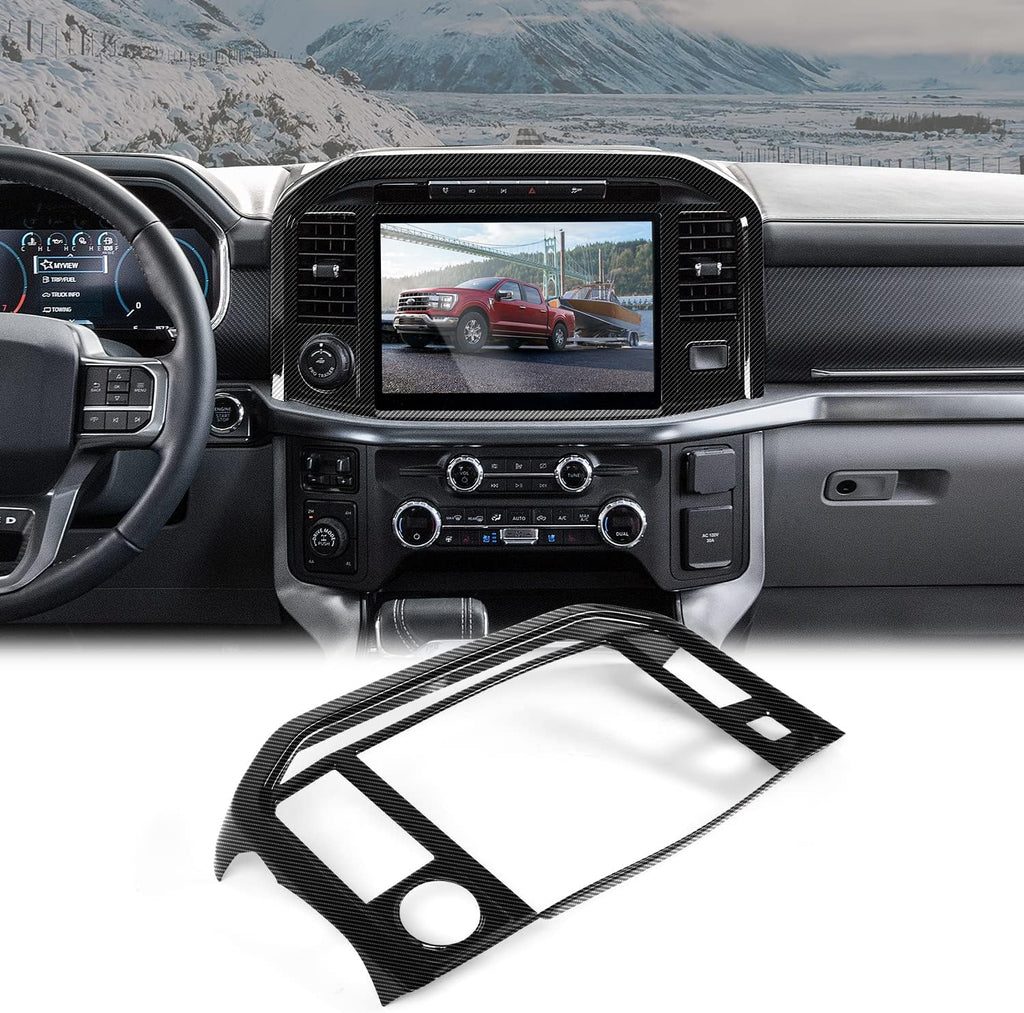 Red Center Console Dashboard Navigation Panel Cover O538