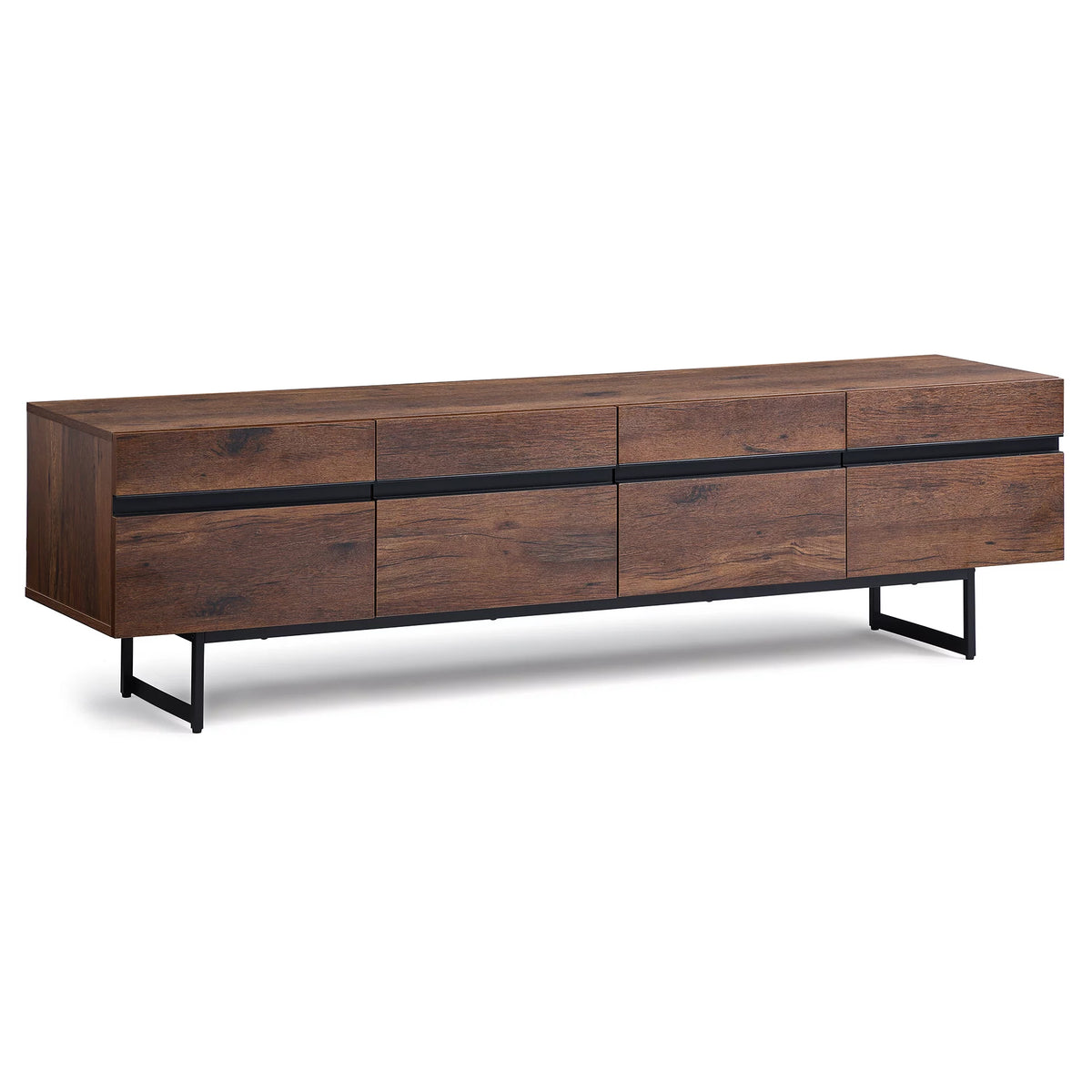 Brown TV Stand with Drawers M2838