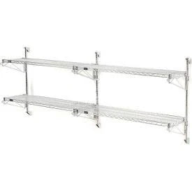 Wall Mount Wire Shelving 2-Shelf Add-On I861