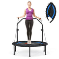 40'' Foldable Trampoline Rebounder with Resistance Bands J769