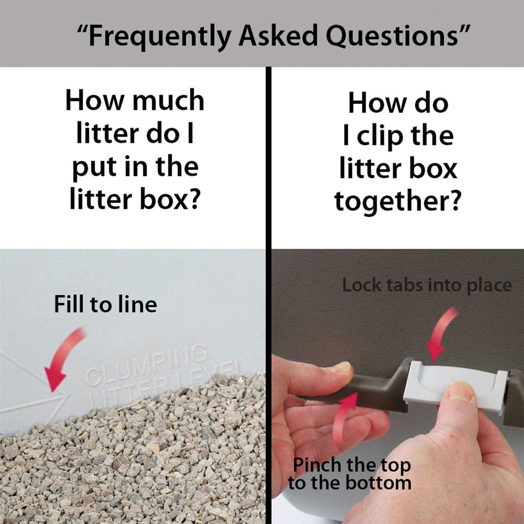 Self Cleaning Litter Box B1550