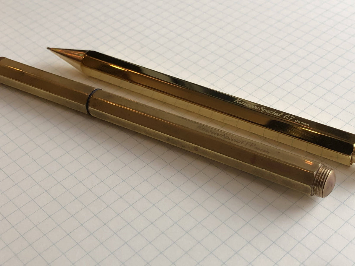 Brass 0.7 mm Mechanical Pencil L5423