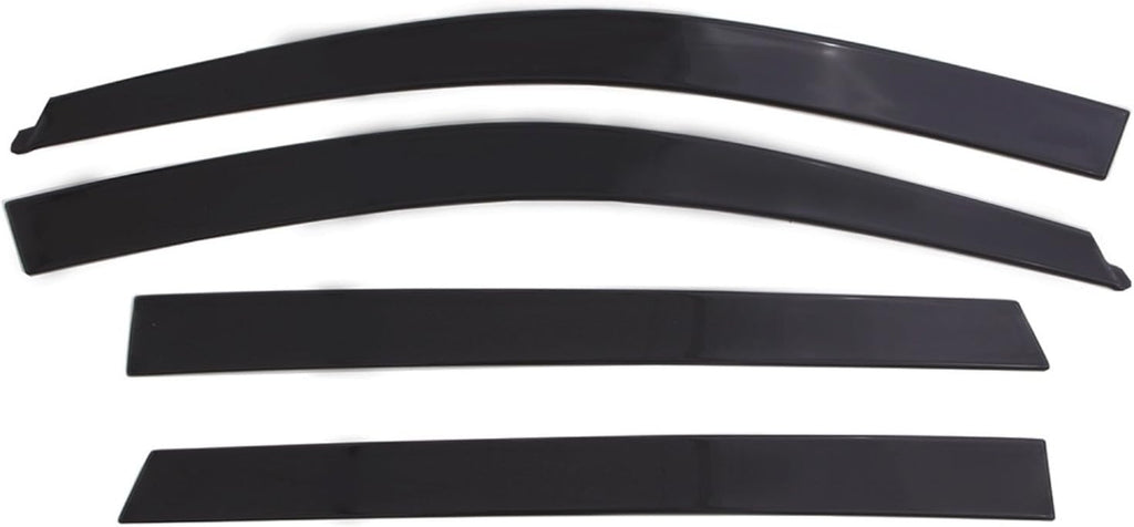 4-Piece Dark Smoke Side Window Deflector M646