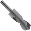Reduced Shank Drill Bit, 1 17/64 in, 118 , High Speed Steel, Black Oxide J635286