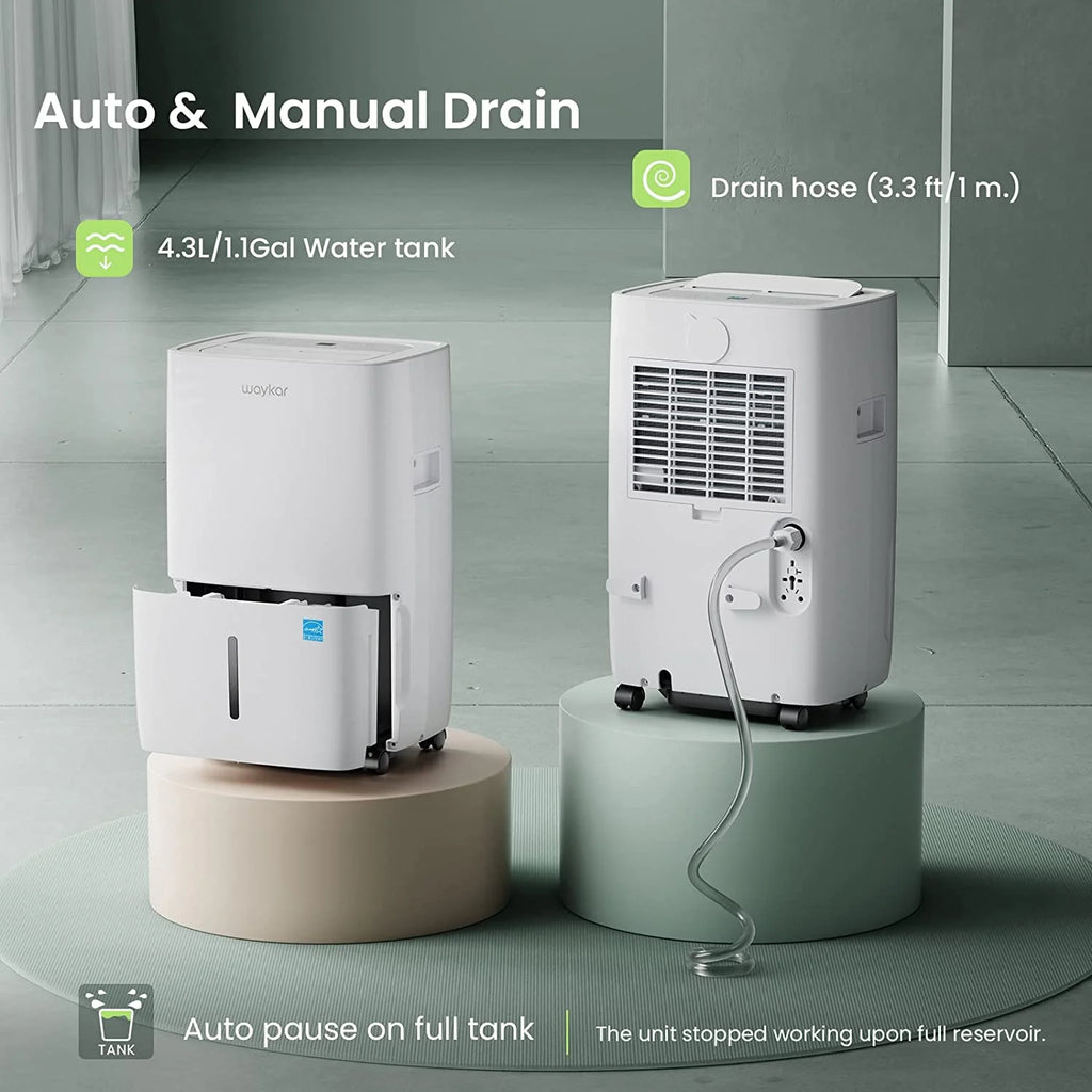 120 Pints Dehumidifier with Drain Hose V971