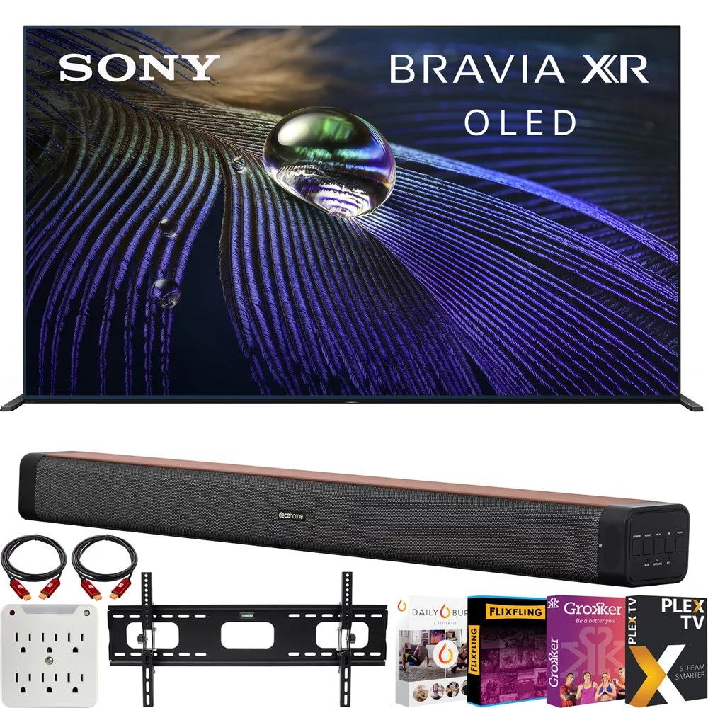 65" OLED 4K HDR Smart TV with Soundbar and Wall Mount Kit G277