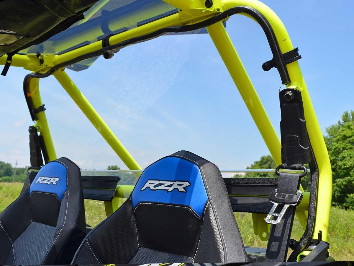 Rear Windshield for Polaris RZR 900, 1/4” Polycarbonate V9155
