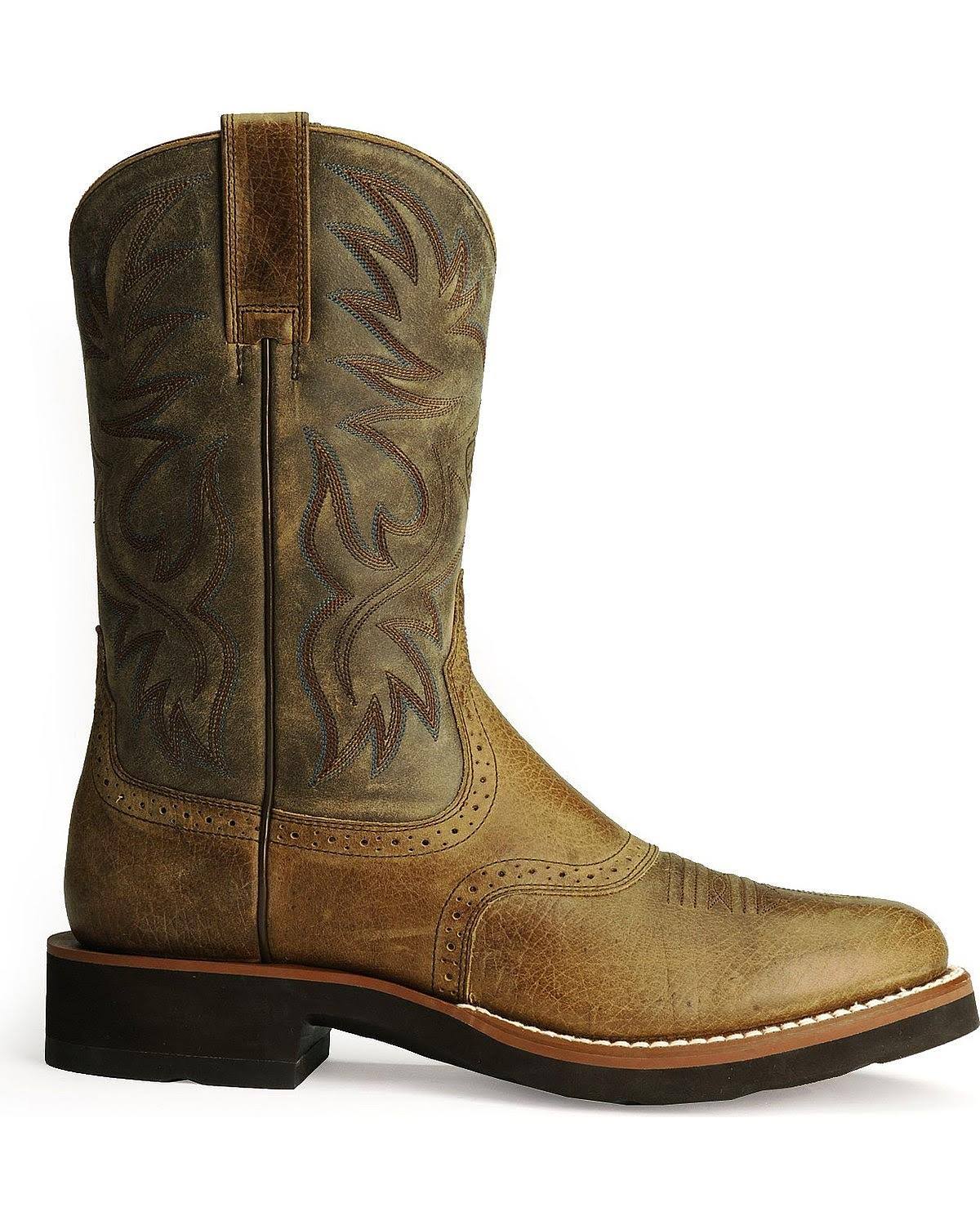 Earth Heritage Crepe 9.5 Men&s Work Boots A668512
