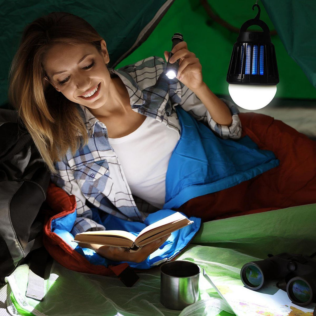 Rechargeable Camping Lantern and Bug Zapper A33118