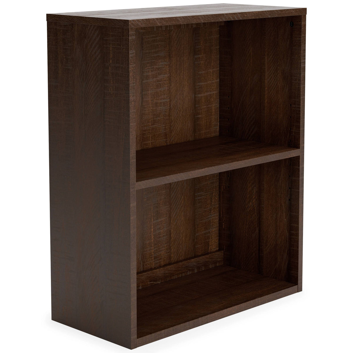 Small Bookcase with 1 Adjustable Shelf, Dark Brown U656