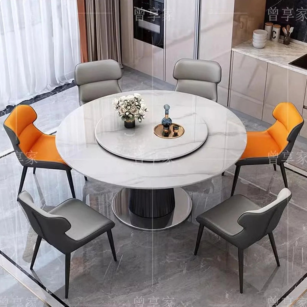 Round Marble Dining Table Y461641