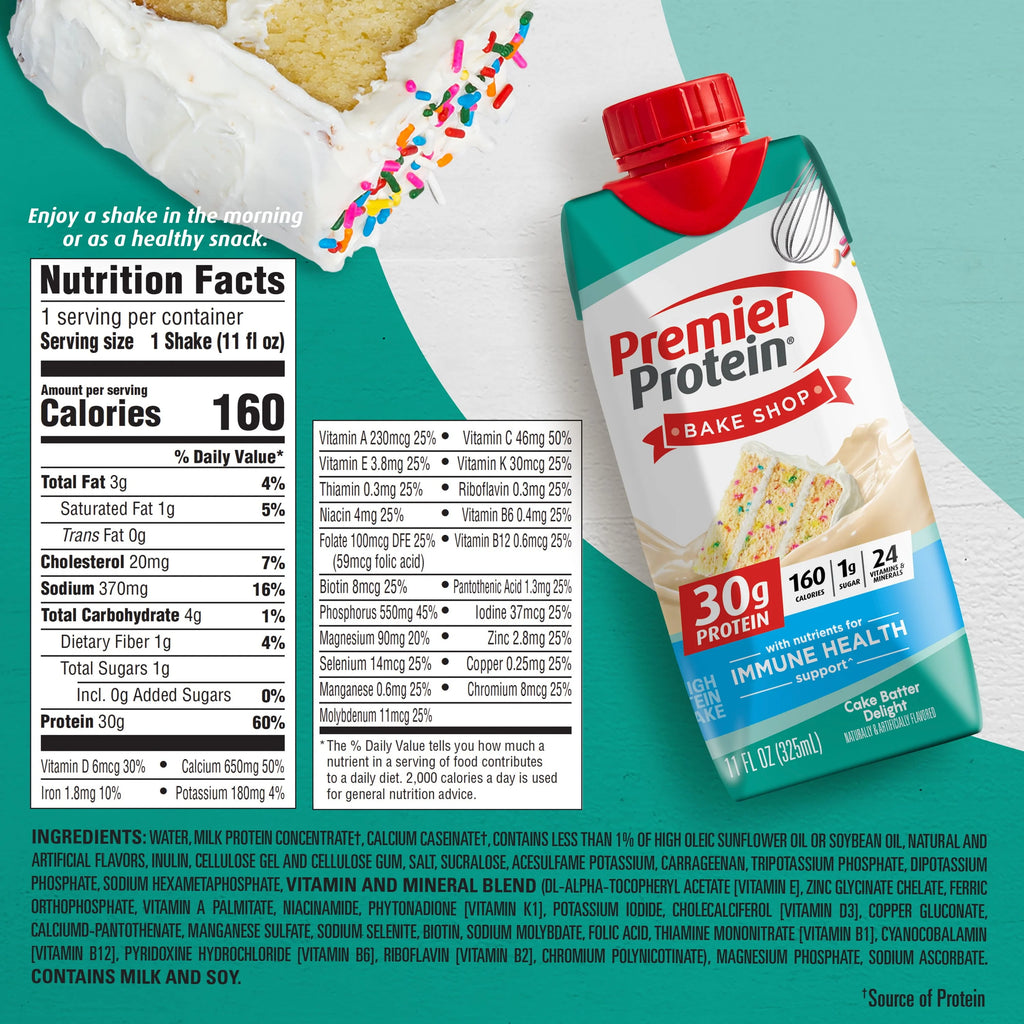 30g Protein Shake, 11 fl oz, 4 Ct S8304