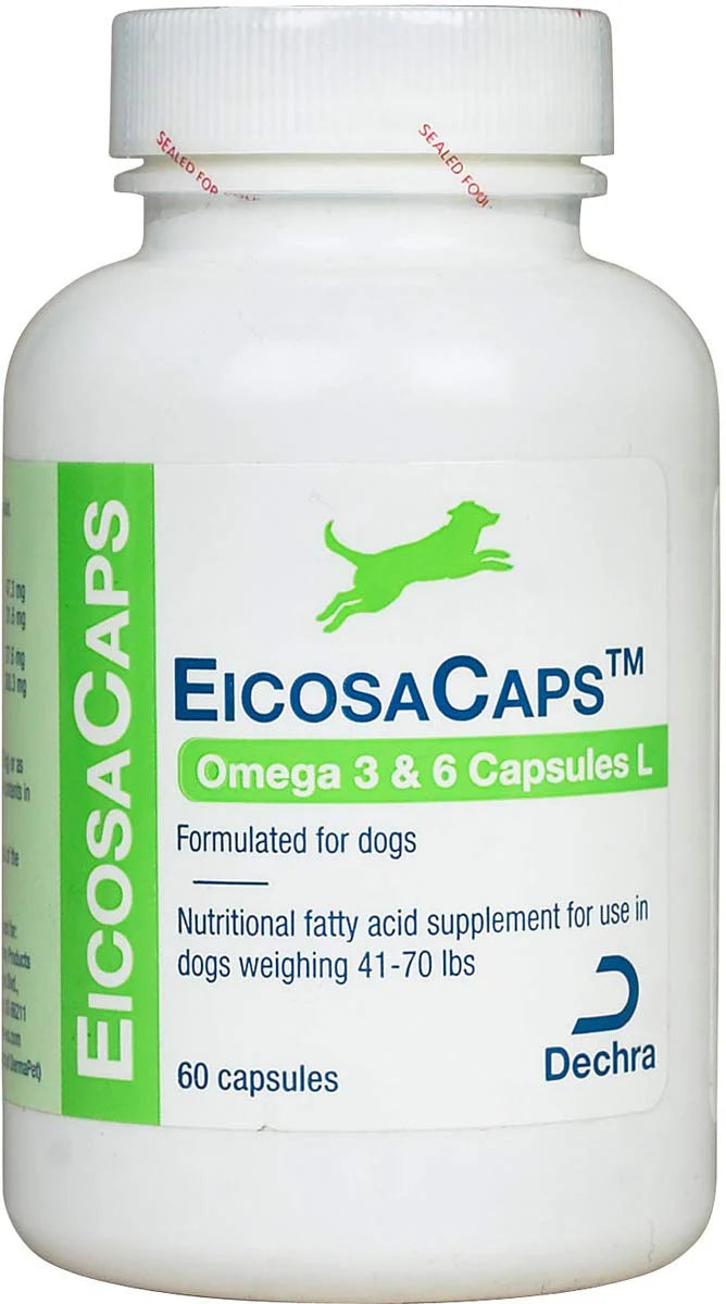 Omega 3 & 6 Capsules for Dogs 60 Count Q772