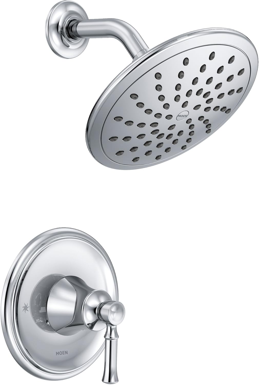 Chrome Shower Only System with Rainshower Showerhead D231