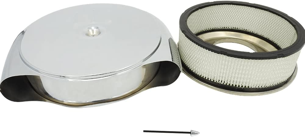 Steel Air Cleaner Set Black Finished G506