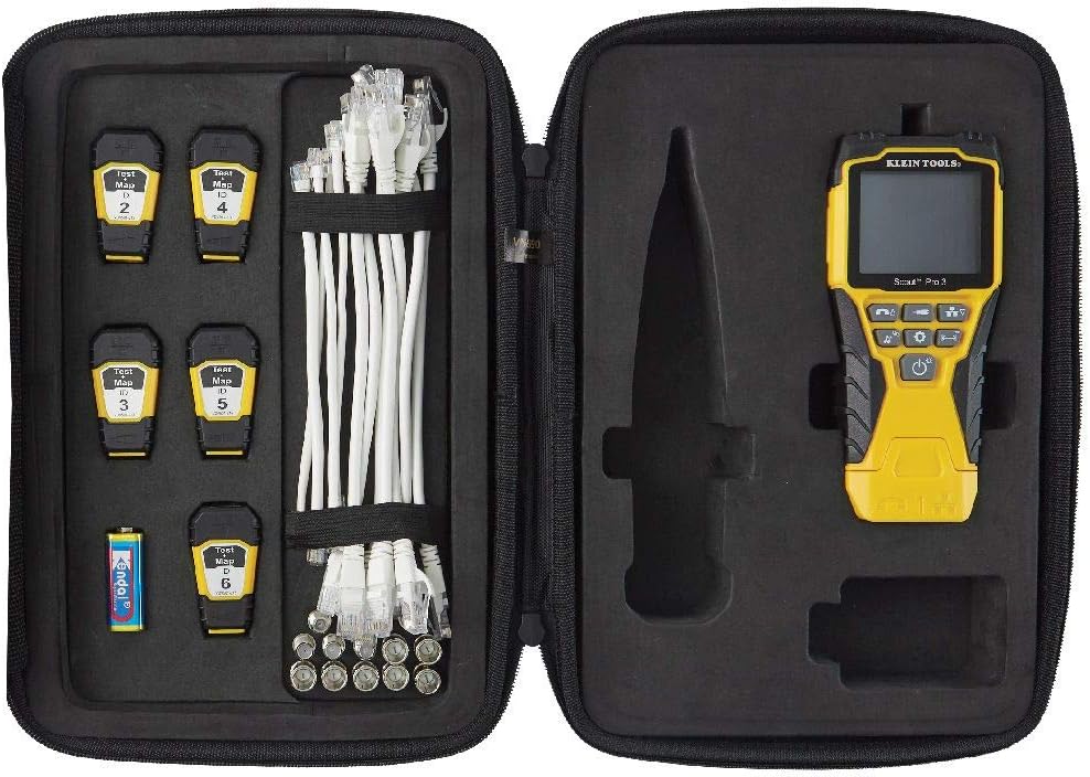 Cable Tester with Remote, Voice Data Video Cables N3142